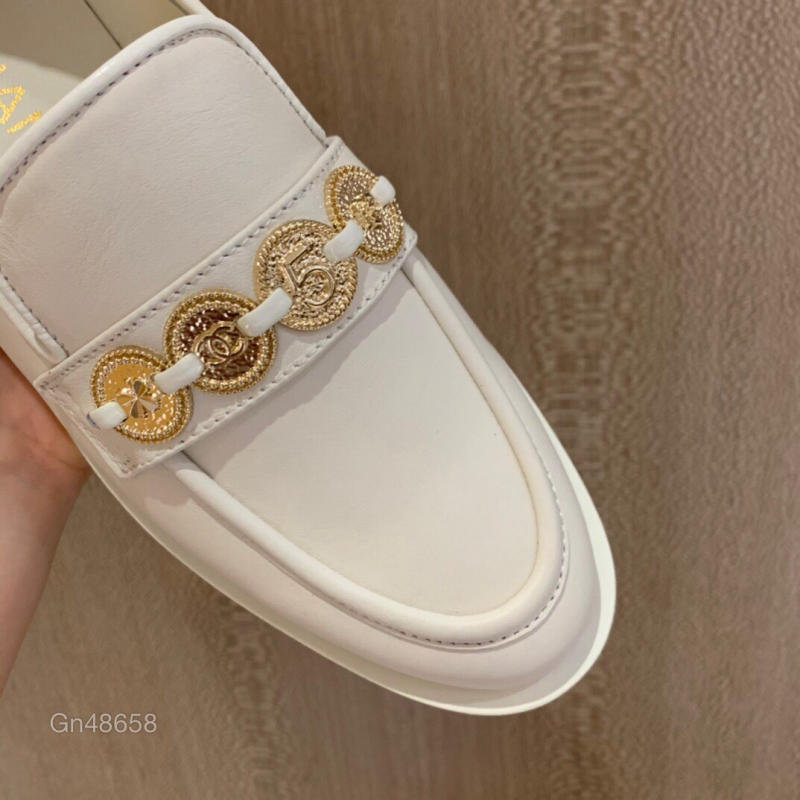 Giày Chanel nữ siêu cấp màu trắng