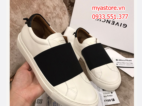 Giày nam Givenichy Pari strap sneaker in leather