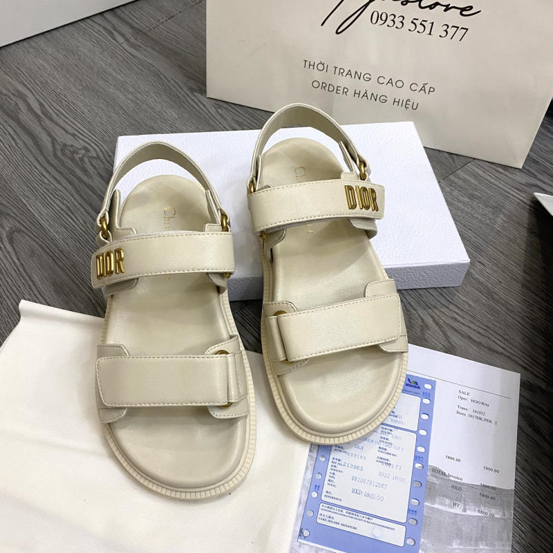 Giày sandal Dior siêu cấp 1:1 trả khách