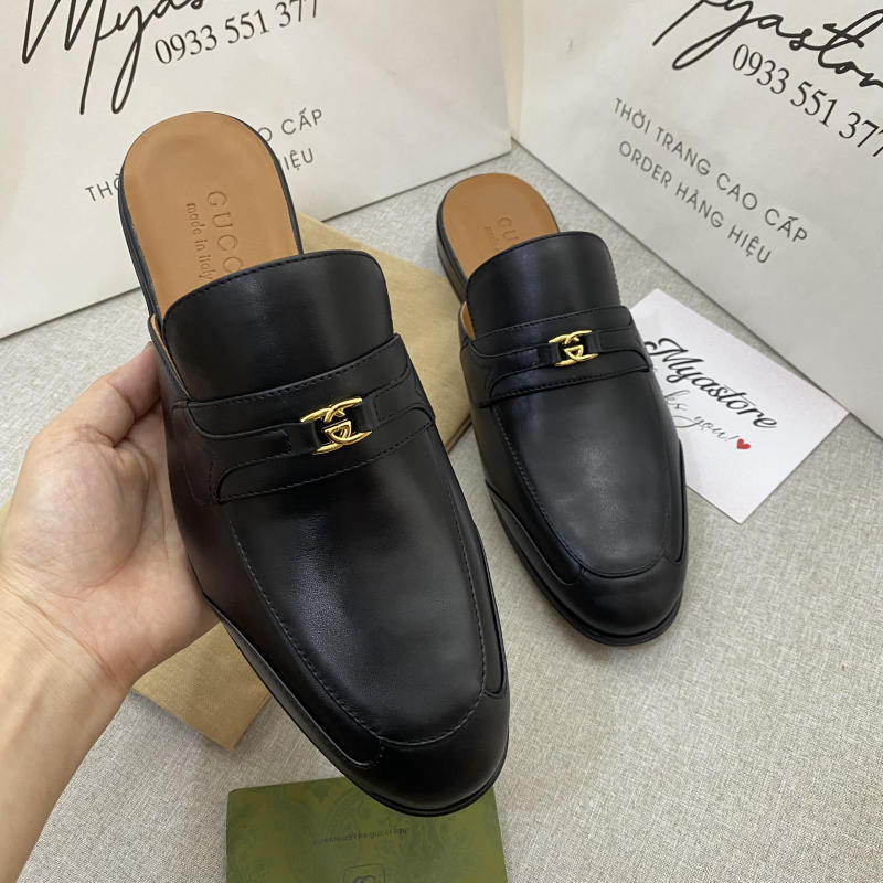 Giày sục nam Gucci siêu cấp 1:1 trả khách 