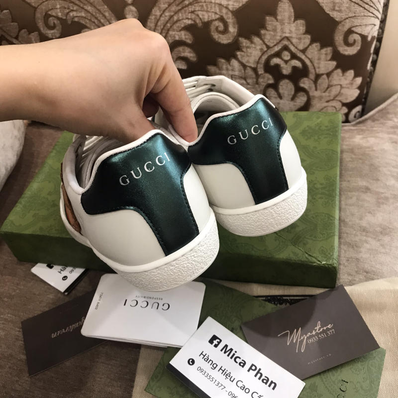 Giày thể thao Gucci nam nữ like auth trả khách 