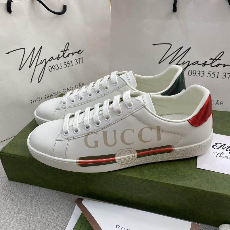 Giày thể thao nam Gucci like auth trả khách