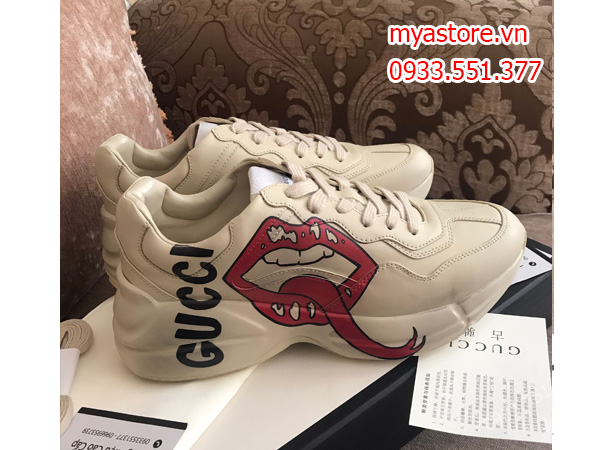 Giày thể thao Sneaker Gucci nam trả khách