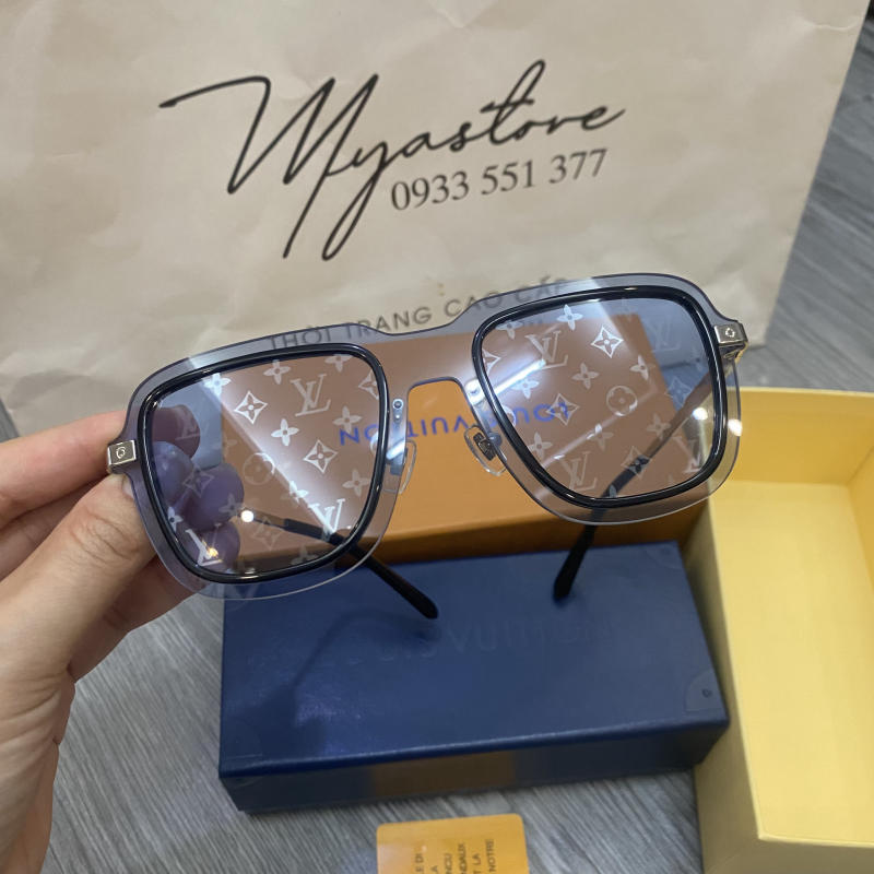 Kính mát LV SUNGLASSES GLASS BLUE siêu cấp về trả khách