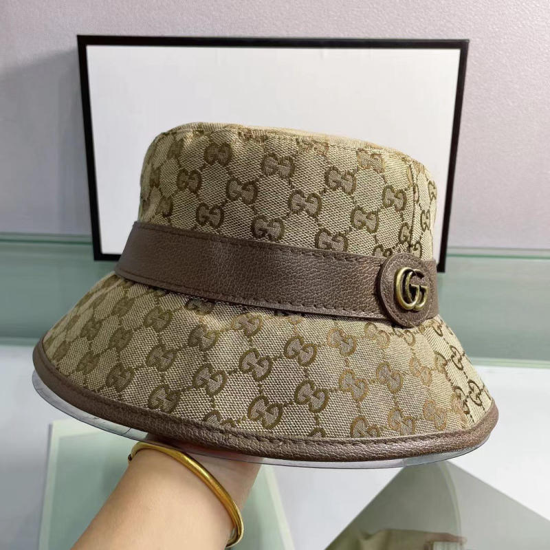 Nón - mũ tròn Gucci GC Bucket Hat siêu cấp 1:1 có sẵn 