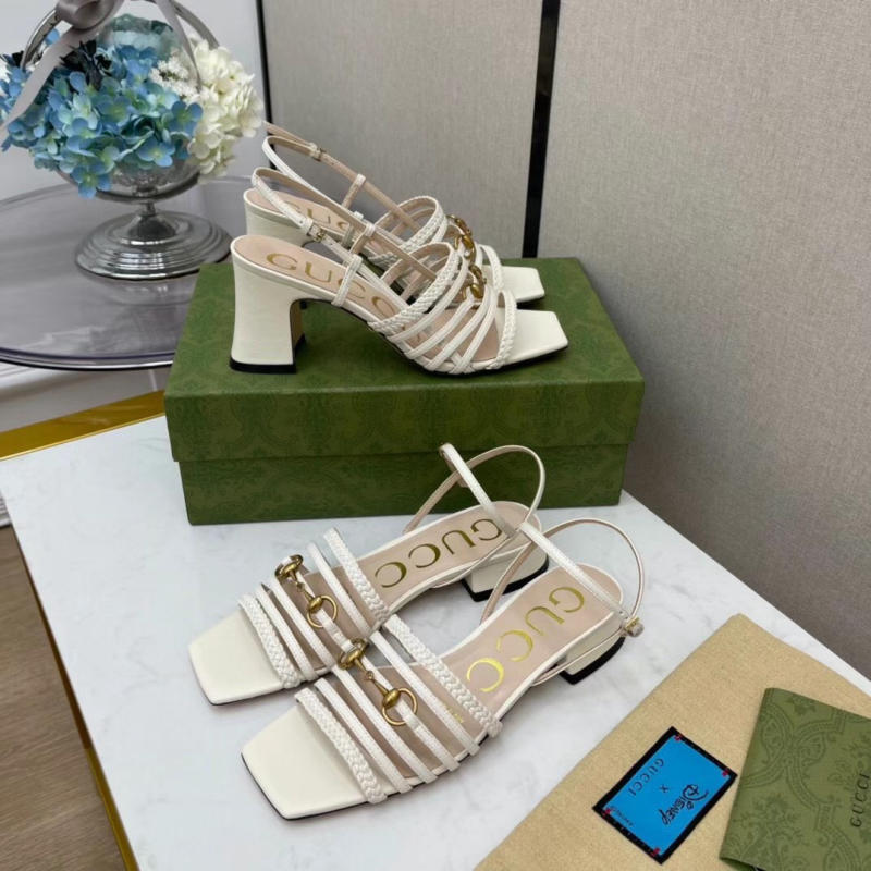 Sandal nữ mũi vuông Gucci