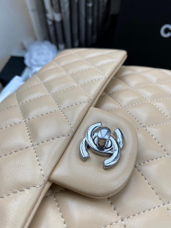 Túi Chanel Classic Cf 1112 like auth màu nude 