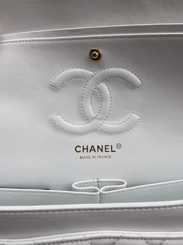 Túi Chanel Classic Cf 1112 like auth màu trắng