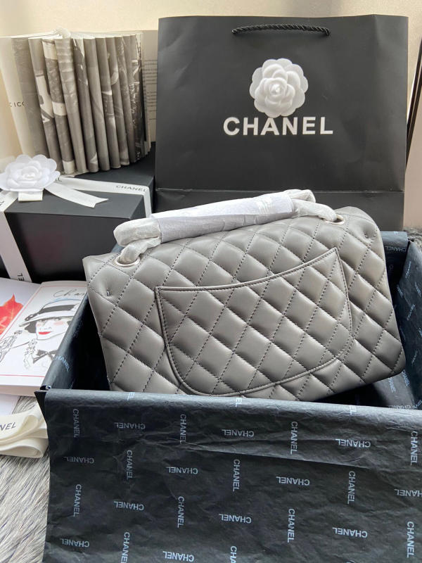 Túi Chanel Classic Cf 1112 like auth màu xám