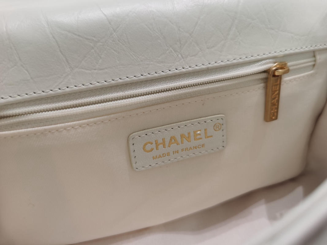 Túi Chanel 𝟮𝟬𝟮𝟮 messenger siêu cấp màu trắng