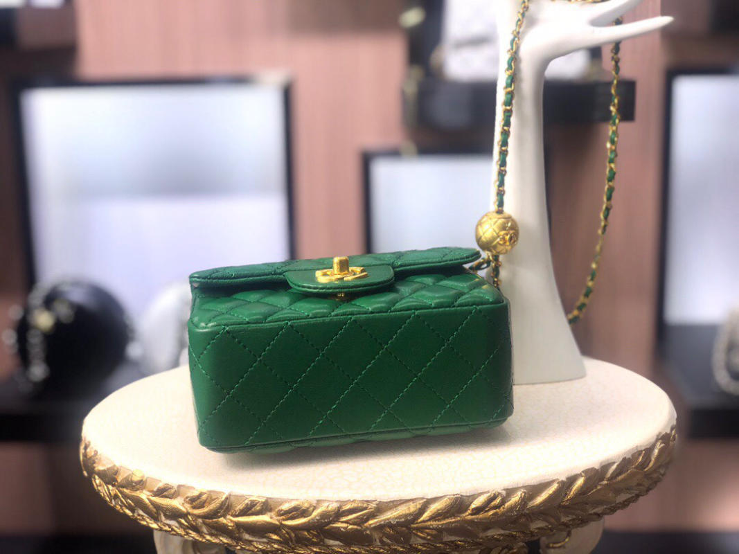 Túi Chanel mini Avocado🥑Green màu mới siêu cấp 