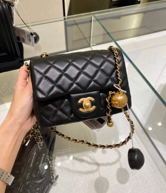 Túi Chanel mini bag Classic Flap siêu cấp màu đen