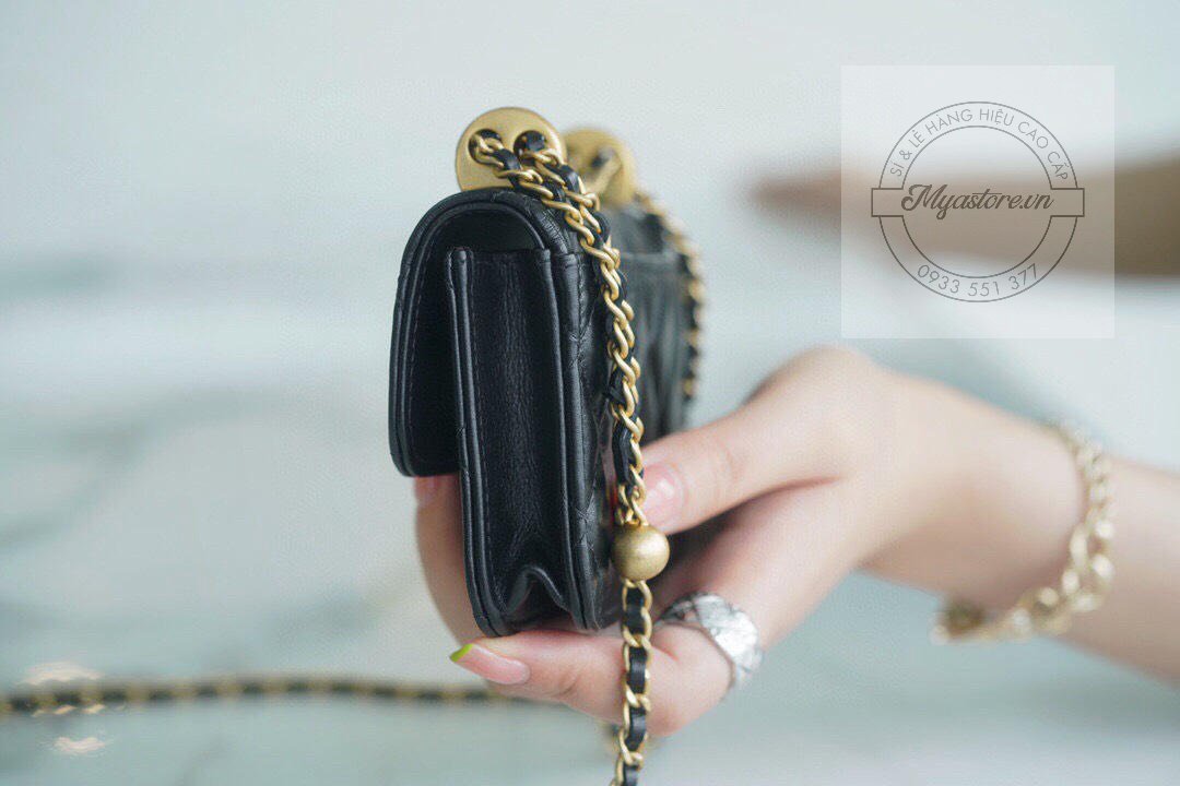 Túi Chanel mini siêu cấp màu đen