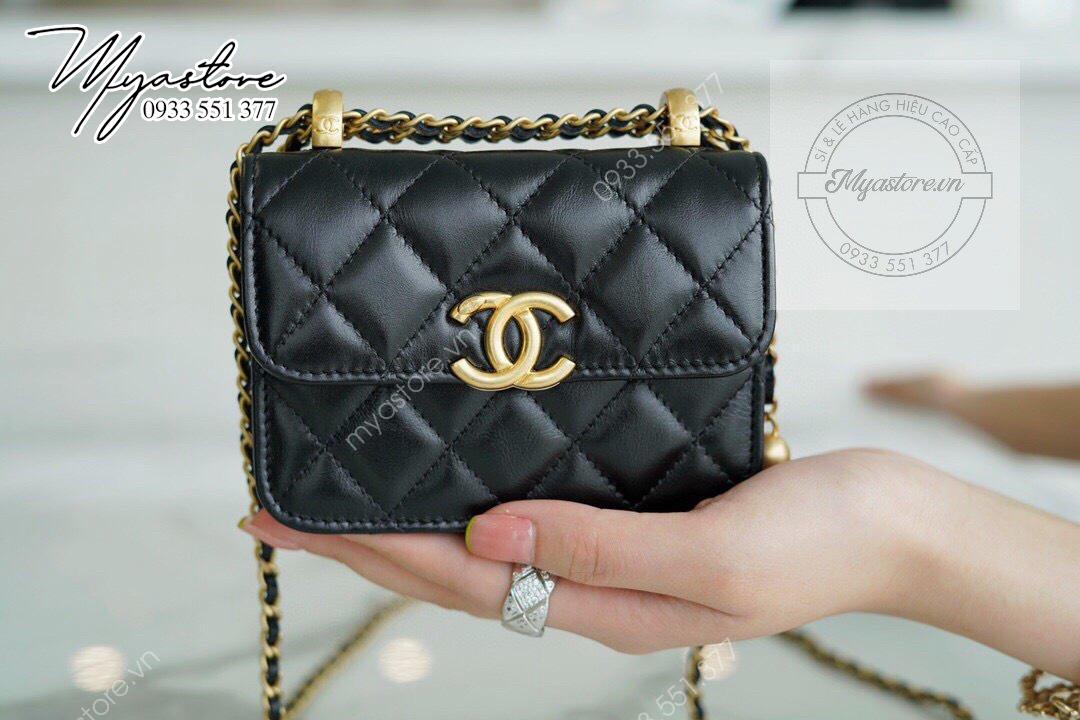 Túi Chanel mini siêu cấp màu đen