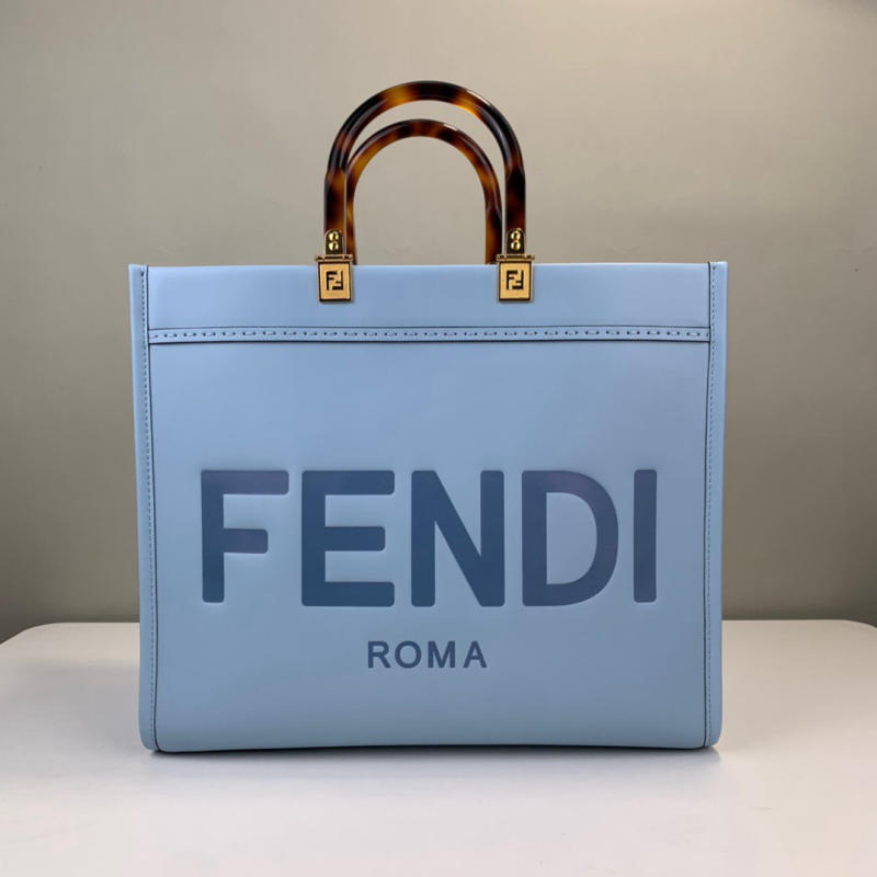 Túi xách Fendi SUNSHINE xanh siêu cấp 1:1