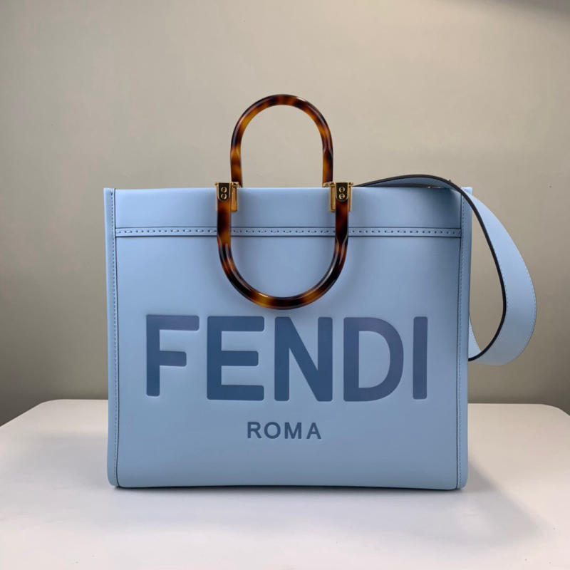 Túi xách Fendi SUNSHINE xanh siêu cấp 1:1