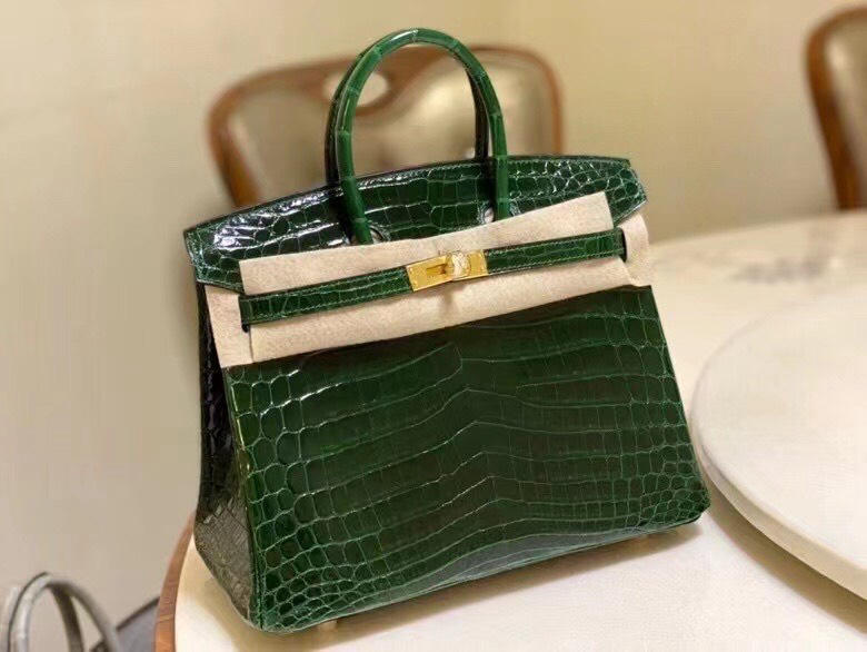 Túi xách Hermes Birkin da cá sấu nguyên bản Handmade likeauth bảo hành 2 năm