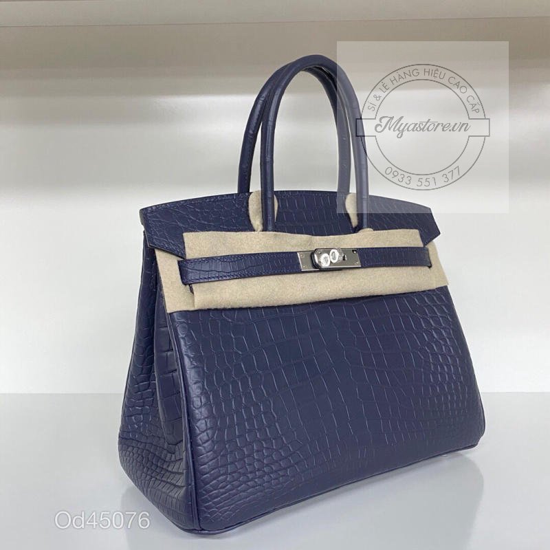 Túi xách Hermes Birkin da cá sấu nguyên bản Handmade likeauth bảo hành 2 năm