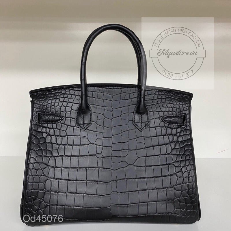 Túi xách Hermes Birkin da cá sấu nguyên bản Handmade likeauth bảo hành 2 năm