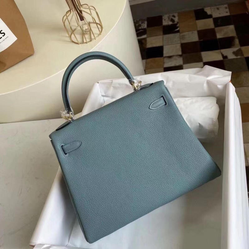 Túi xách HM Hermes Kelly 25cm nguyên bản khoá vàng