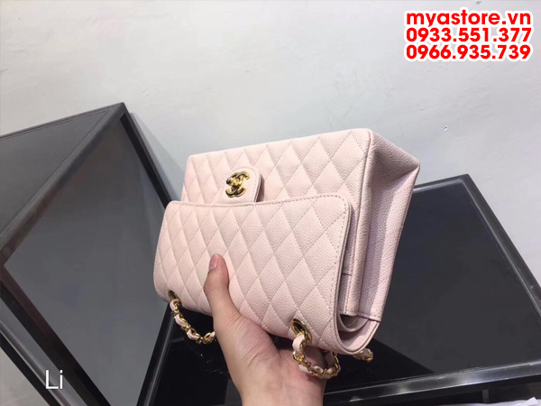 Túi xách nữ Chanel classic da bò siêu cấp size 25cm