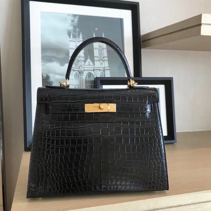 Túi xách nữ Hermes 𝑲𝒆𝒍𝒍𝒚 𝑪𝒐𝒑𝒚 𝑪𝒓𝒐𝒄𝒐𝒅𝒊𝒍𝒆 25cm may tay 50%