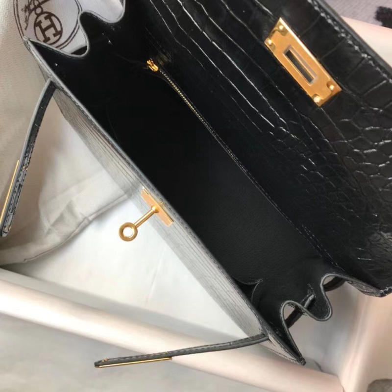 Túi xách nữ Hermes 𝑲𝒆𝒍𝒍𝒚 𝑪𝒐𝒑𝒚 𝑪𝒓𝒐𝒄𝒐𝒅𝒊𝒍𝒆 25cm may tay 50%