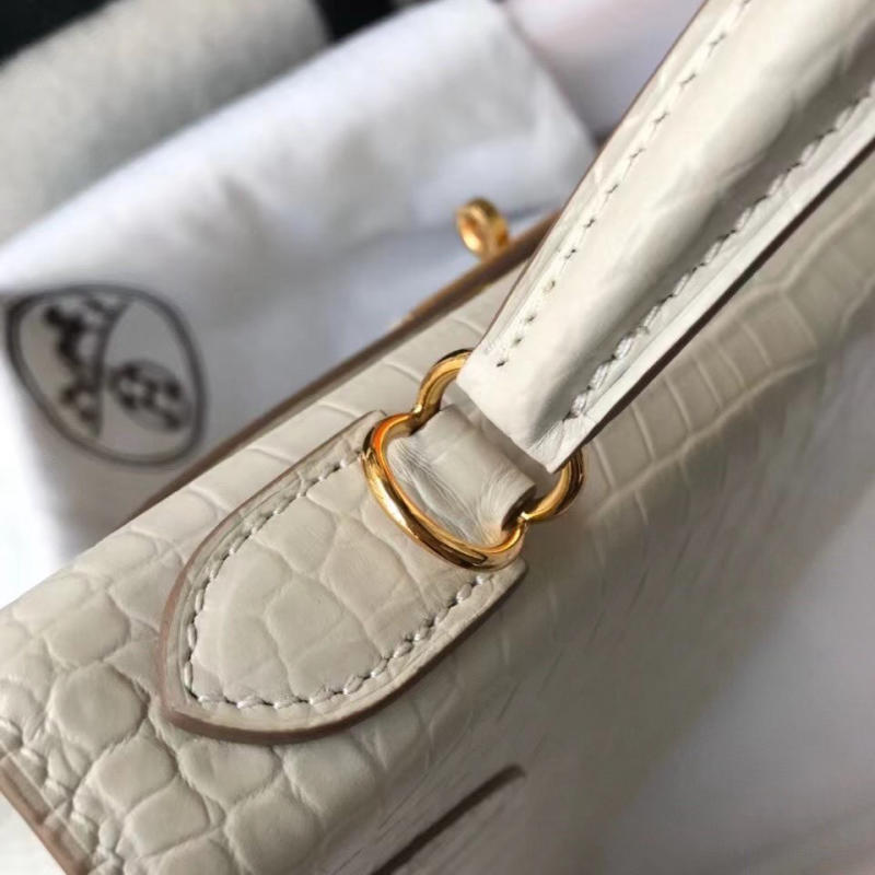 Túi xách nữ Hermes 𝑲𝒆𝒍𝒍𝒚 𝑪𝒐𝒑𝒚 𝑪𝒓𝒐𝒄𝒐𝒅𝒊𝒍𝒆 25cm may tay 50%