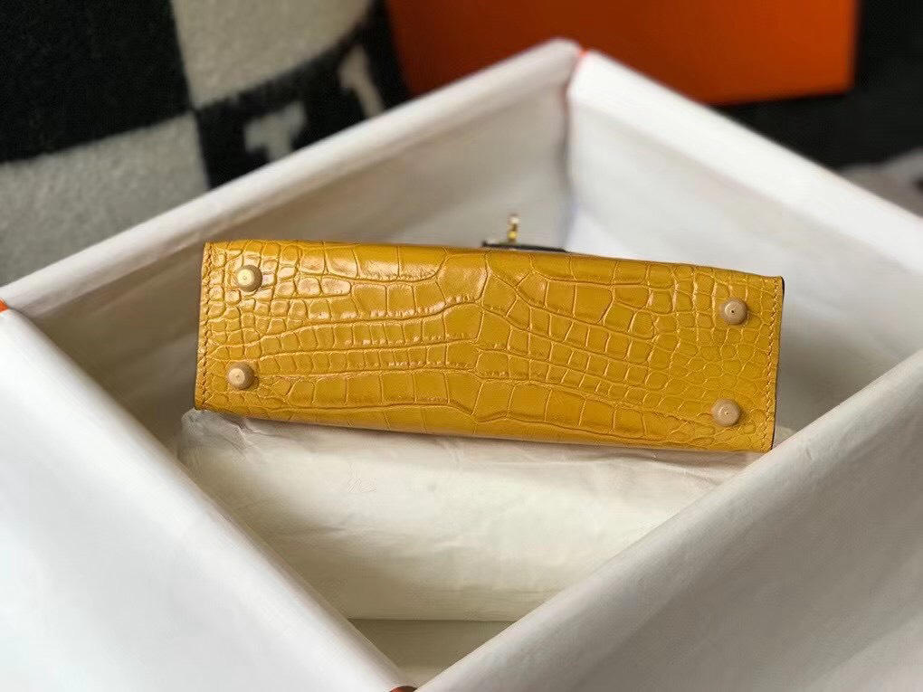 Túi xách nữ Hermes 𝑴𝒊𝒏𝒊 𝑲𝒆𝒍𝒍𝒚 𝑪𝒐𝒑𝒚 𝑪𝒓𝒐𝒄𝒐𝒅𝒊𝒍𝒆 may tay 50%