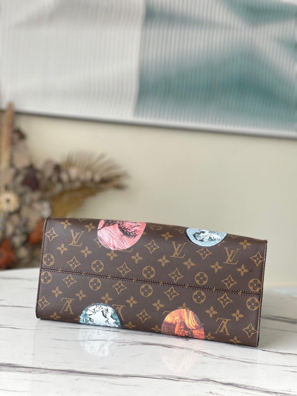 Túi xách nữ LV Louis Vuitton OnTheGo Tote siêu cấp