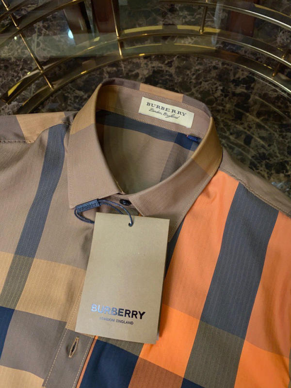 Áo sơ mi Burberry caro các màu siêu cấp 1:1