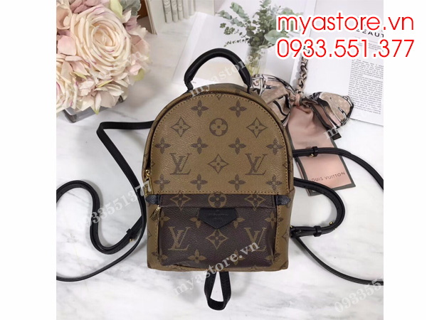 Balo nữ LV Palm Spring Mini siêu cấp