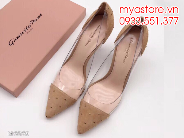 Giày cao gót nữ Gianvito Rossi siêu cấp nhập khẩu từ Đài Loan Size: 35-39