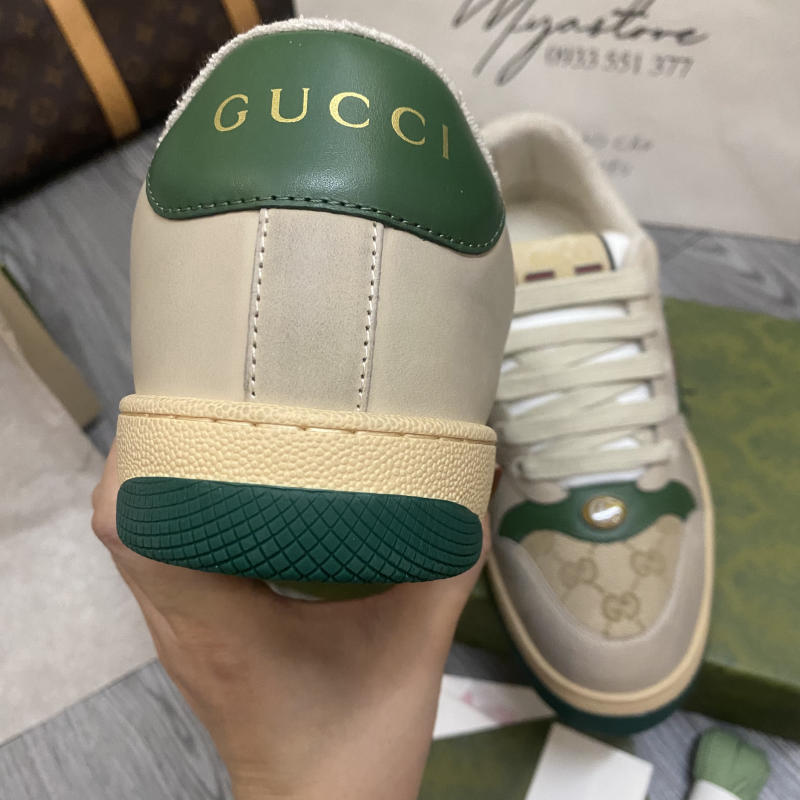 Giày Gucci Screener Beige siêu cấp về trả khách