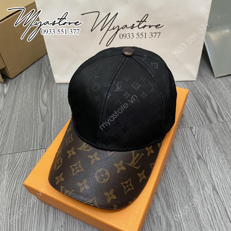 Nón lưỡi trai Louis Vuitton vành nâu siêu cấp về trả khách