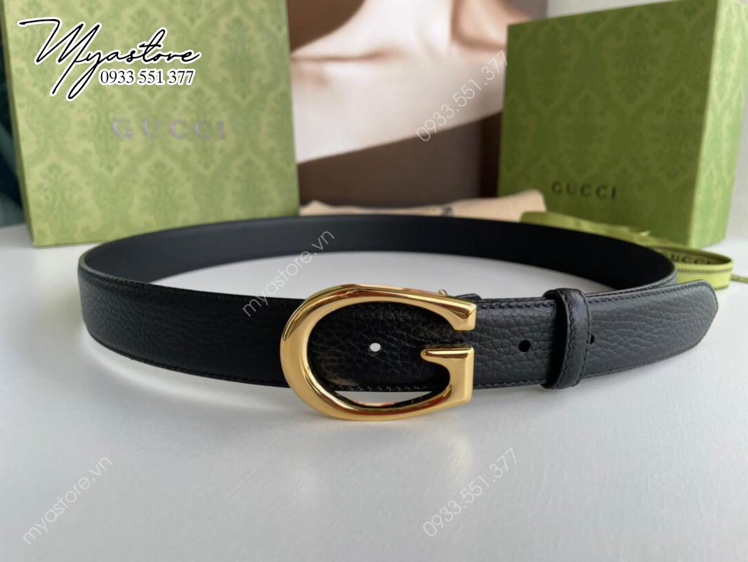 Thắt lưng nữ logo Gucci siêu cấp 3.0cm