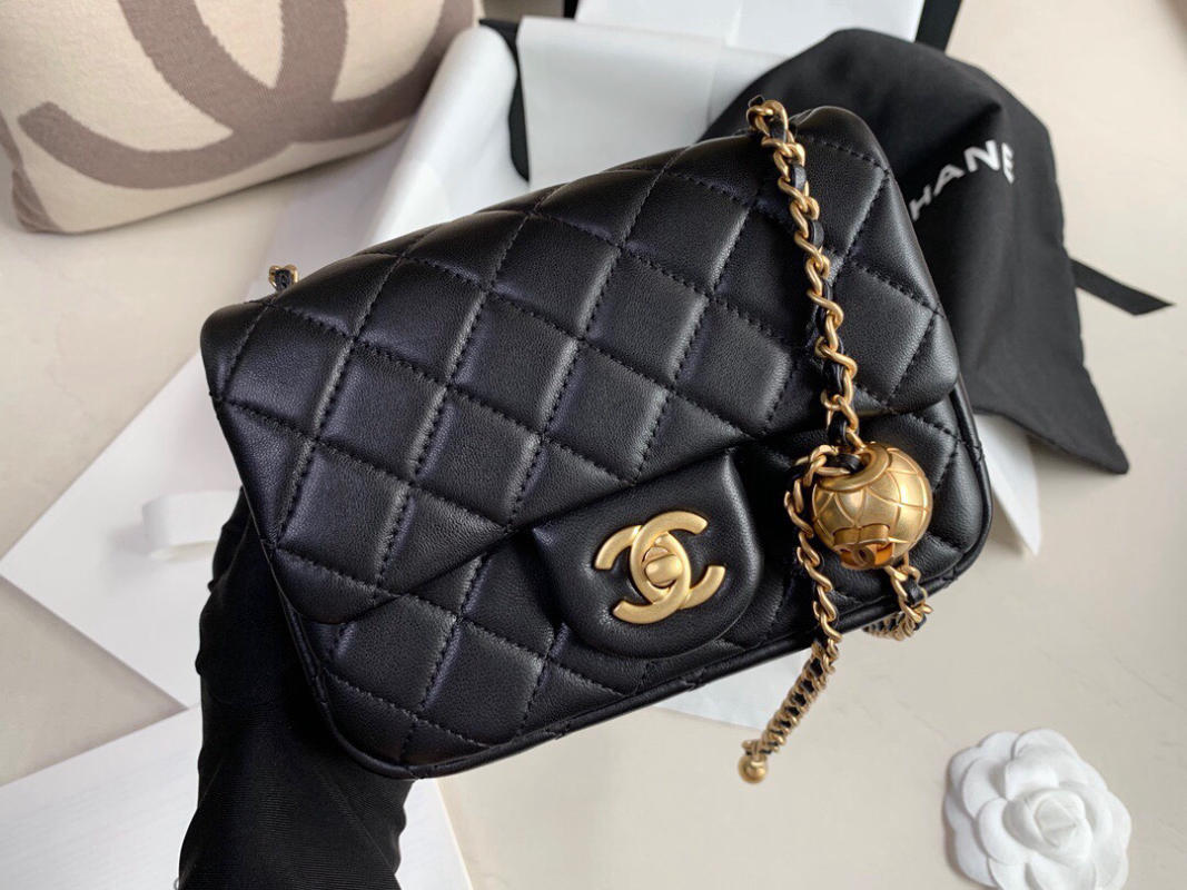 Chanel Mini Classic Flap Bag Vintage Beige Mini And Fame  Bragmybag