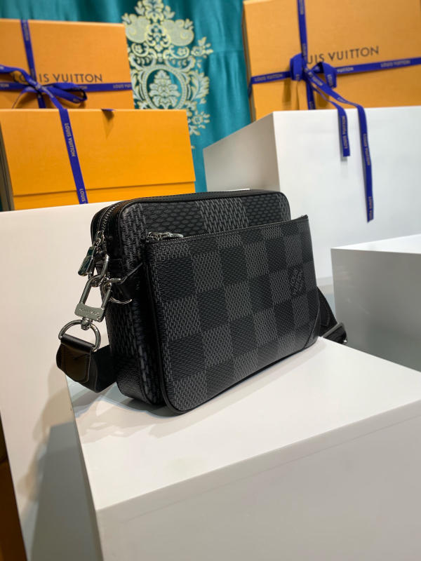 Túi đeo chéo nam LV Louis Vuitton Trio siêu cấp 