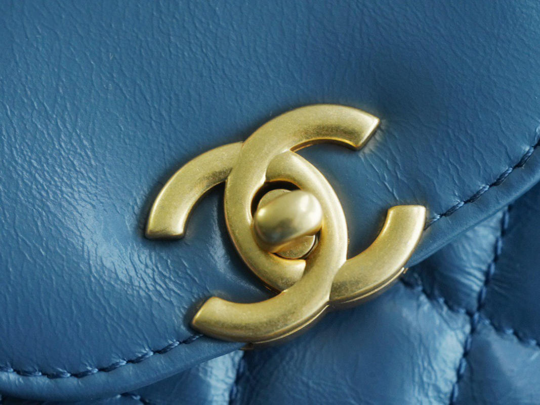 Túi xách Chanel ✦ 𝟮𝟯K Kelly màu xanh dương siêu cấp 1:1 