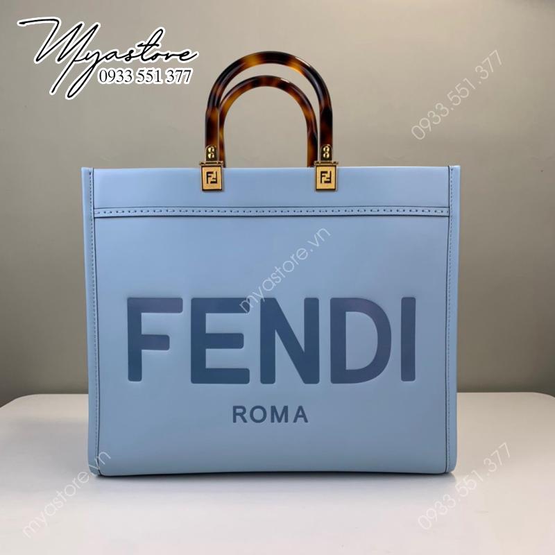 Túi xách Fendi SUNSHINE xanh siêu cấp 1:1