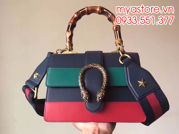 Túi xách Gucci Dionysus Medium Top Handle siêu cấp Size: 20.5x9x14.5cm