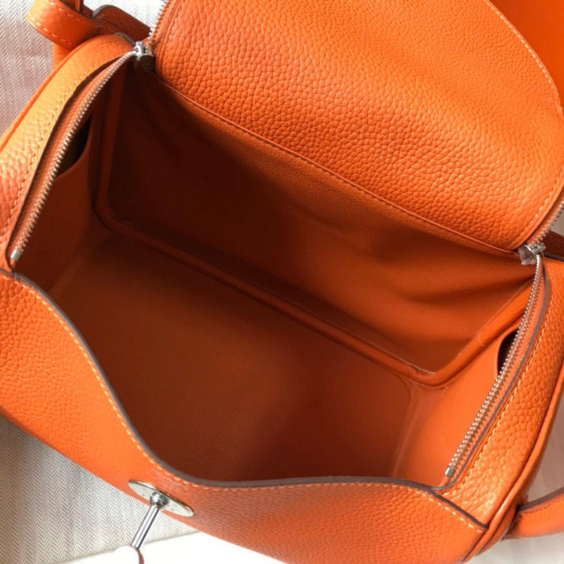 Túi xách Hermes 𝙡𝙞𝙣𝙙𝙮 siêu cấp màu cam size26cm