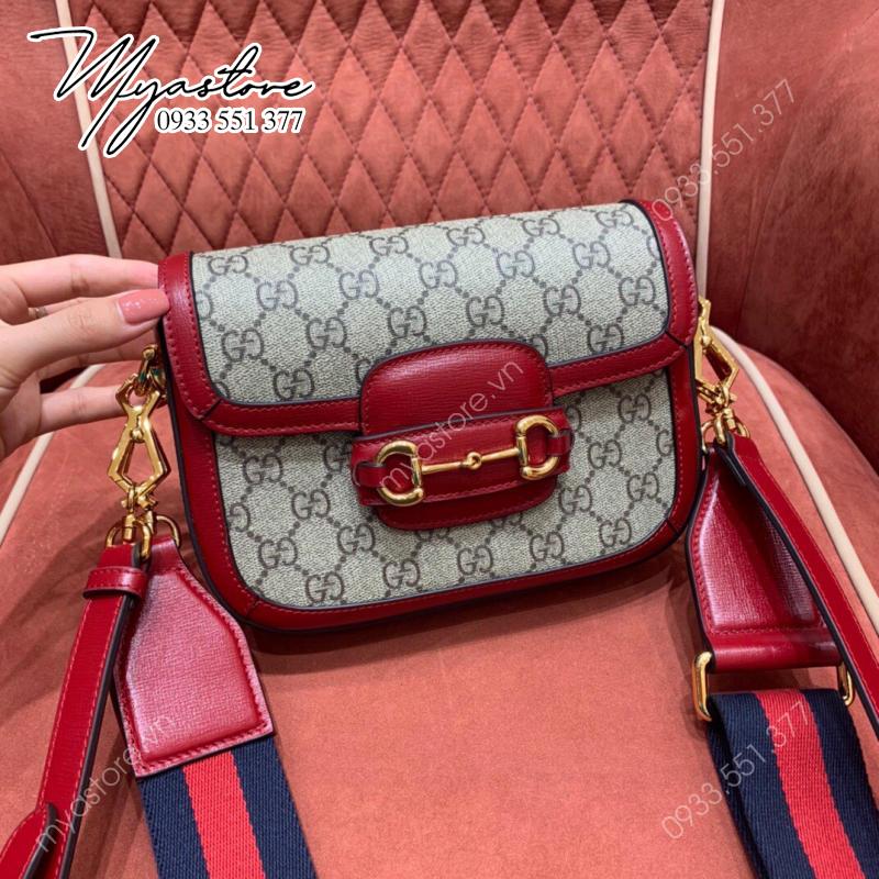 Túi xách nữ Gucci Horsebit mini siêu cấp