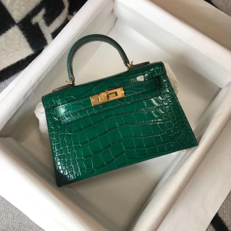 Túi xách nữ Hermes 𝑴𝒊𝒏𝒊 𝑲𝒆𝒍𝒍𝒚 𝑪𝒐𝒑𝒚 𝑪𝒓𝒐𝒄𝒐𝒅𝒊𝒍𝒆 may tay 50%