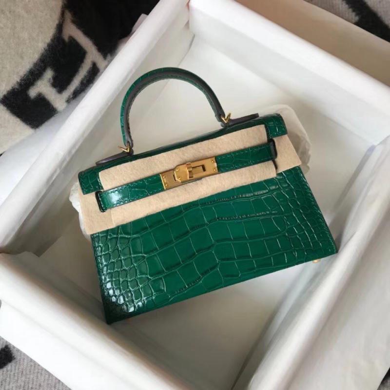 Túi xách nữ Hermes 𝑴𝒊𝒏𝒊 𝑲𝒆𝒍𝒍𝒚 𝑪𝒐𝒑𝒚 𝑪𝒓𝒐𝒄𝒐𝒅𝒊𝒍𝒆 may tay 50%