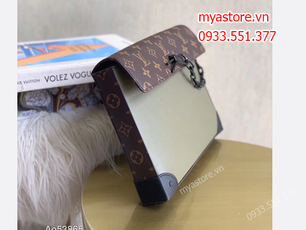 Ví, Cluth nam LV POCHETTE VOYAGE STEAMER Siêu cấp 